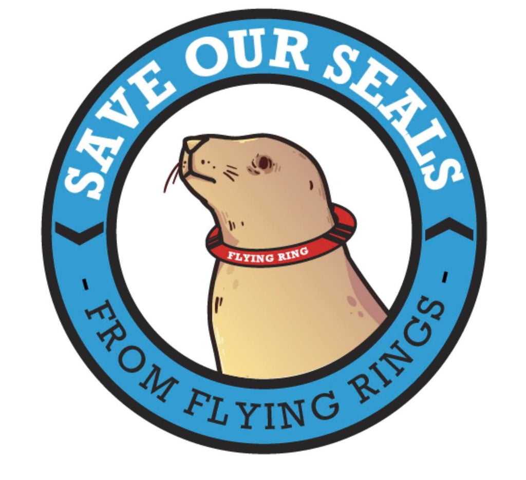 World Oceans Day - Save our Seals from Flying Rings