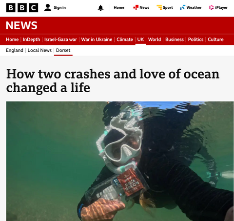 Pinching myself to believe my work was featured on the BBC News