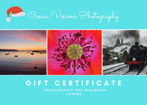 Photography Course For Beginners Gift Voucher