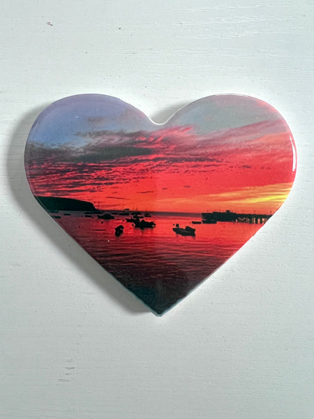 Swanage Sunrise Heart