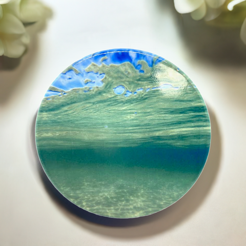 Ceramic Coaster from Studland, Dorset